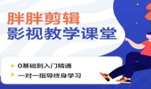 胖胖影视剪辑一站式讲解课程