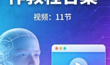 AI数字人制作教程合集【视频：11节】