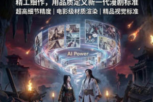 云驿AI精品3D漫剧S级玄幻穿越修真动画短剧全流程教学2026【画质不错有资料】