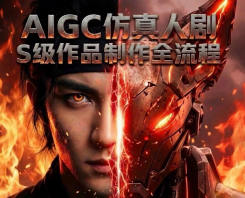 云驿AIGC五仙玄甲S级仿真人剧制作全流程2026【画质不错有素材】
