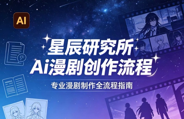 星辰研究所AI漫剧创作流程,专业漫剧制作全流程指南