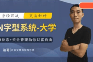 达哥N字交易系统小学、中学、大学合集
