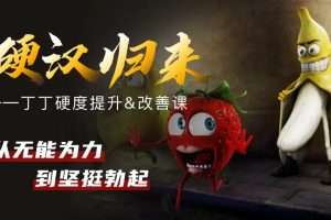 果然哥铁牛·丁丁硬度改善恢复课
