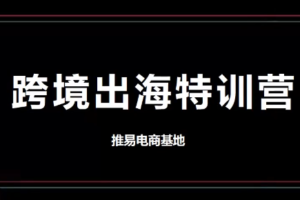 推易电商·TikToK跨境电商实战营