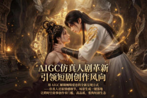 AIGC仿真人《合欢宗》短剧教学