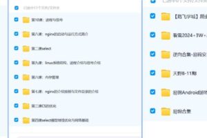 全套安卓逆向 游戏逆向教程 含吕鑫C++课程大小2.3T
