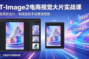 GPT-Image2电商视觉大片实战课,一键出图高效出片,彻底告别手动繁琐修图