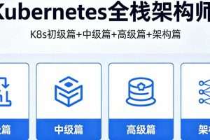 Kubernetes全栈架构师 K8s初级篇+中级篇+高级篇+架构篇