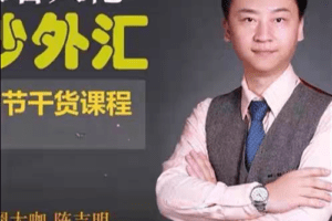 陈吉明-外汇日内趋势节奏交易系统