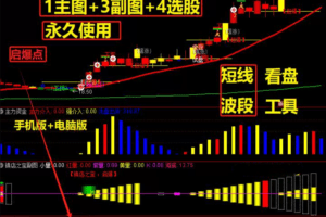指标【量化启爆套装】又名【镇店之宝套装】波段买卖点量化短线主升浪启…