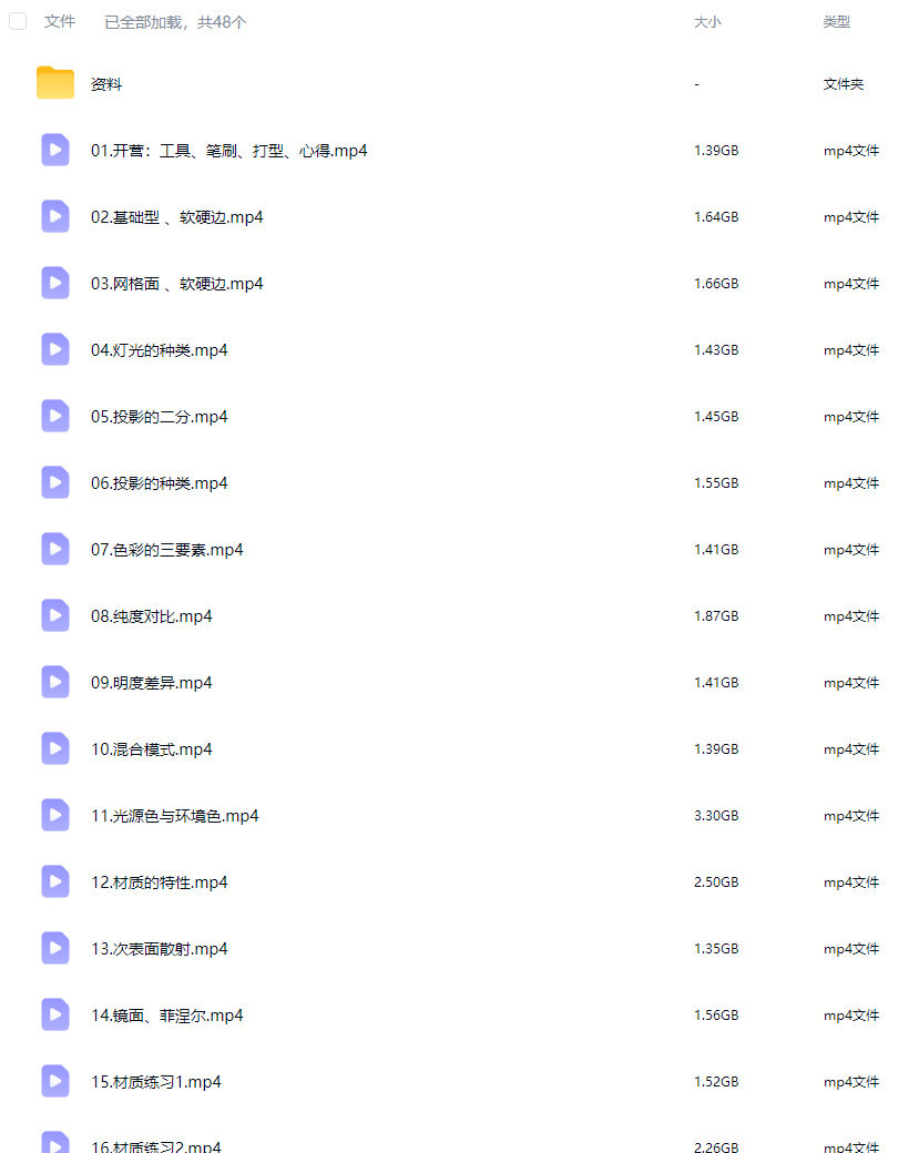 hanxi色彩基础团练第2期2026【画质高清有课件】