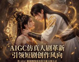 云驿AIGC仿真人竖屏剧合欢宗全流程制作解析2026【画质高清有资料】