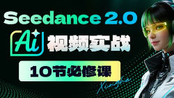 Seedance2.0AI视频实战必修课2026【画质高清有素材】