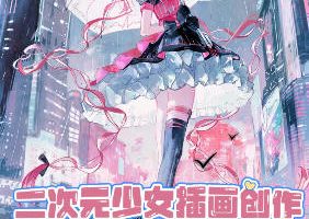 春昼京芒二次元少女插画创作第1期2026【画质高清有课件笔刷】