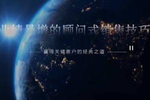 张坚-大客户销售攻略 视频课49节