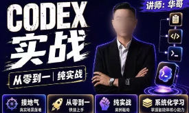 华哥从零到一Codex实战课2026【画质不错只有视频】