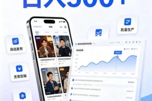短剧达人项目,日入500+,普通人的创业计划,低门槛开启线上副业新机遇…