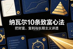 付费文章:纳瓦尔10条致富心法