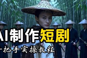 【保姆级手把手教程】AI短剧制作完整流程教学,从小白零基础到成片大神…
