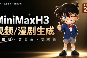 【MiniMaxH3一键懒人整合包】AI视频/漫剧生成工具，支持30_40_50显卡，…