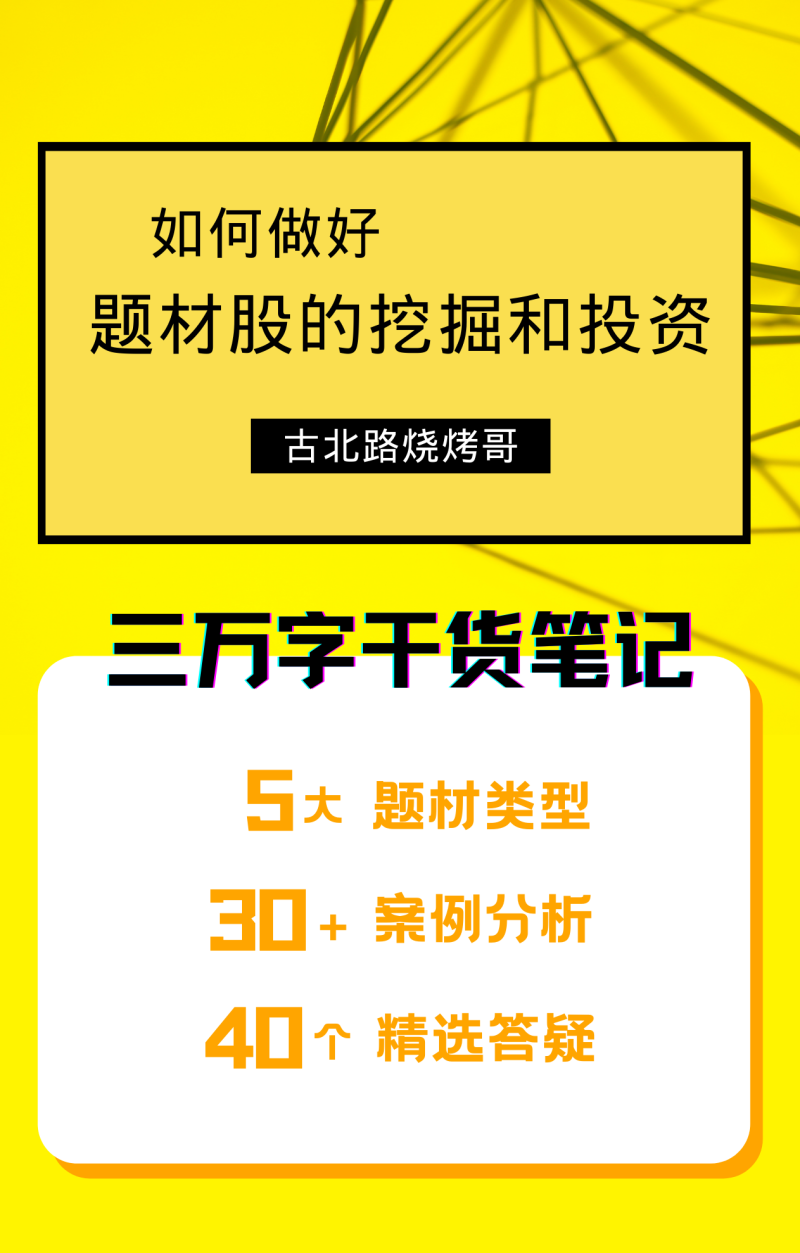古北路烧烤哥~如何做好题材股的挖掘和投资 8文档