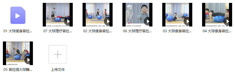 刘健 新升级 普拉提大球瘦身塑型&理疗康复精品课程 7节课