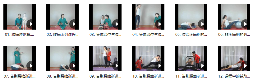 王媚_12节精讲安全缓解腰痛系统练习(私教通用版)