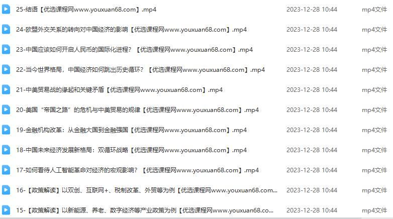 清华大学靳卫萍老师:看懂宏观经济大势
