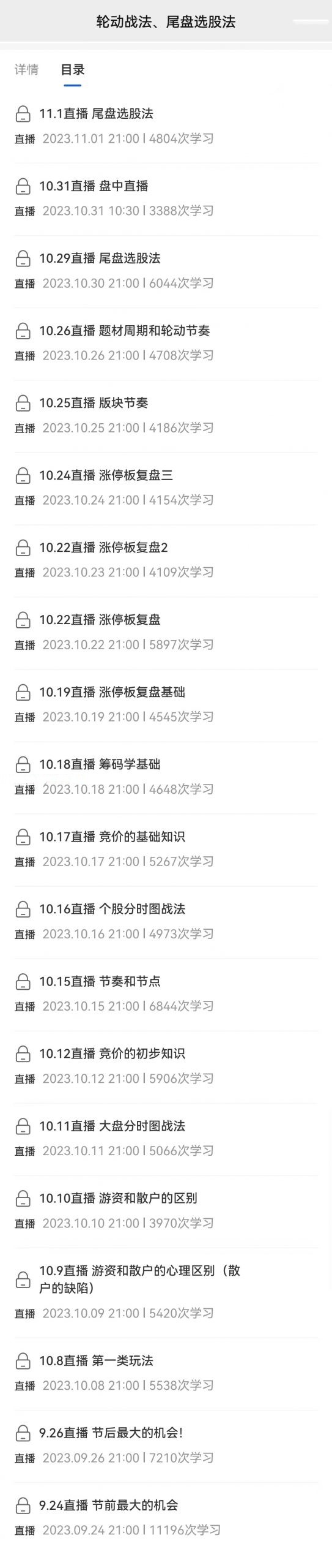 轮动战法、尾盘选股法
