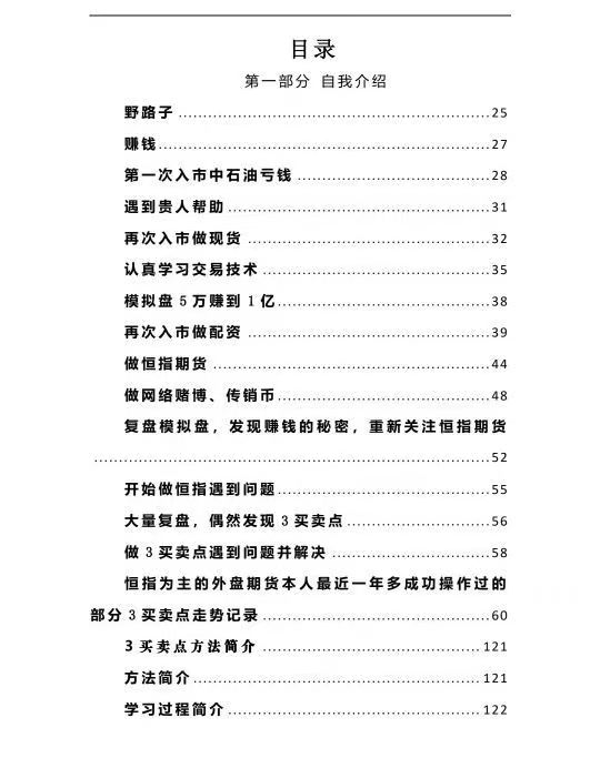 白仪野生交易员成长之路加长版资料PDF 2100多页图文干货