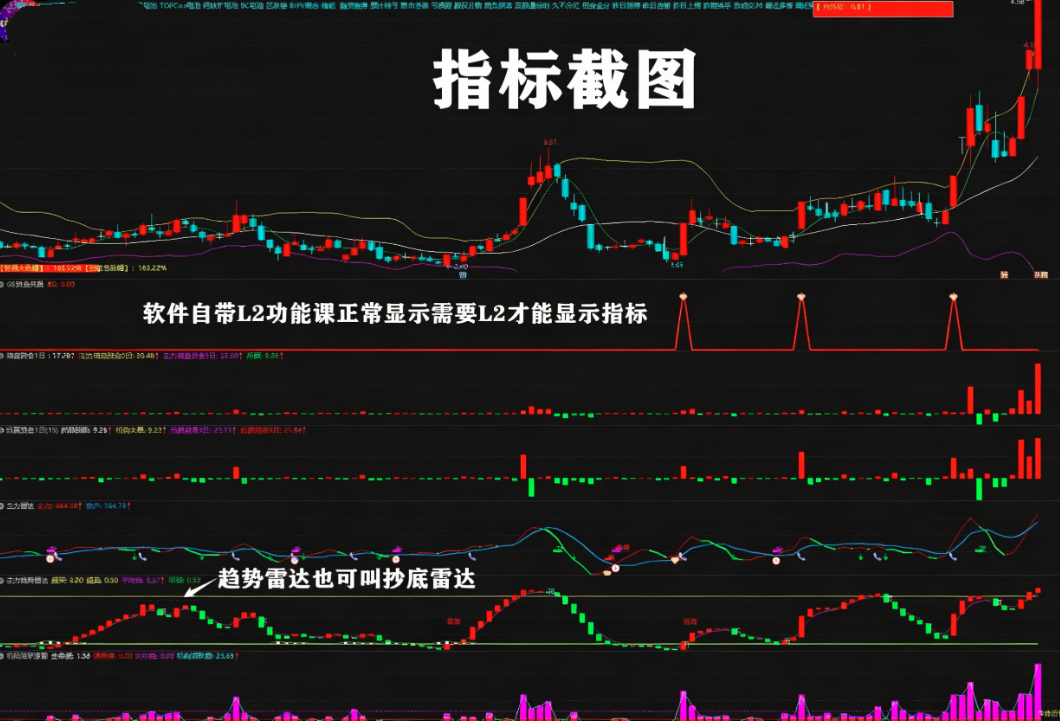 竞价接力系统【小草竞价低吸二合一选股系统】暗盘资金 一键选股
