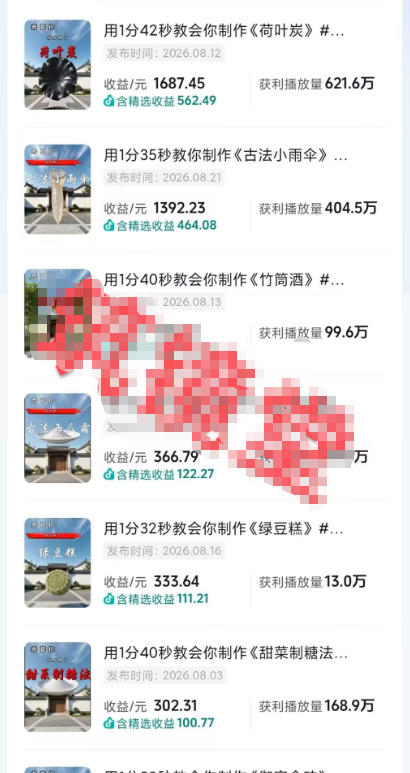 抖音20W粉丝博主的AI非遗知识科普教学,零基础制作非遗文化类短视频变…