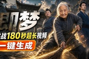 即梦挑战180秒超长视频！一键生成3分钟电影？完整制作流程详细分享！ …