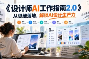 《设计师AI工作指南2.0》从思维落地-解锁AI设计生产力