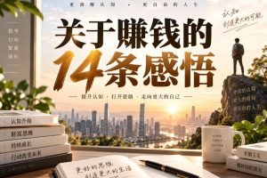 付费文章：关于賺钱的14条感悟