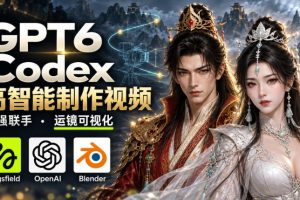 GPT-6 Astra×Codex高智能制作视频！联手Higgsfield，运镜可视化实战 …
