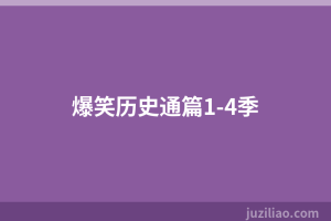 爆笑历史通篇1-4季