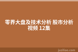 零界大盘及技术分析 股市分析视频 12集
