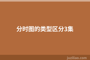 分时图的类型区分3集