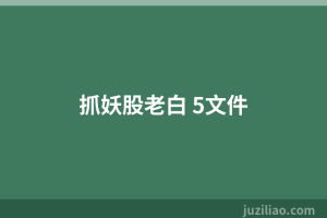 抓妖股老白 5文件