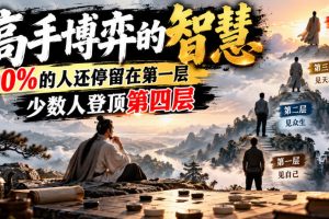 付费文章：高手博弈的智慧，90%的人还停留在第一层，少数人登顶第四层…