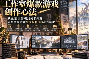 白金游戏工作室：爆款游戏 创作心法｜从企划世界观到关卡开发，完整掌…