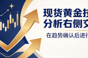 现货黄金技术分析右侧交易