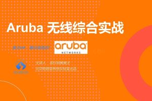 乾颐堂Aruba无线综合实战教程｜企业Wi-Fi部署与认证（百度/夸克/迅雷网盘）