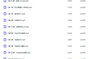 逐尾鲨Live2d正比立绘建模基础课2026【画质高清有素材】