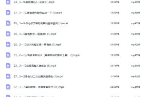 影像社PR系统调色课程【画质还可以只有视频】