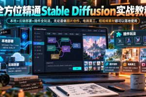 绘图课含换脸与艺术二维码玩法