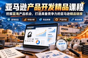 亚马逊产品开发课，蓝海挖掘与专利风险排查