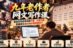 用电影编剧结构教网文开篇的课