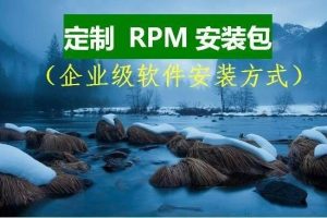 企业级软件安装方式：定制rpm安装包（将编译安装的自由度和yum源安装效率优秀结合）